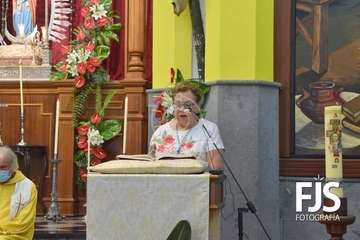  Telde rinde honores a la Virgen de Las Nieves con una solemne misa en Lomo Magullo/Francisco Javier Santana-TA.